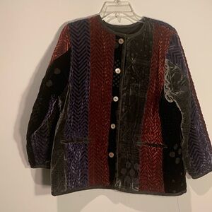 Women’s velvet jacket XL
